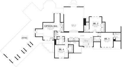 Second Floor for House Plan #2559-00605