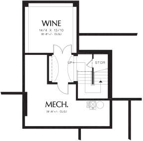 Wine Cellar for House Plan #2559-00606