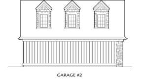 European House Plan #2559-00610 Elevation Photo
