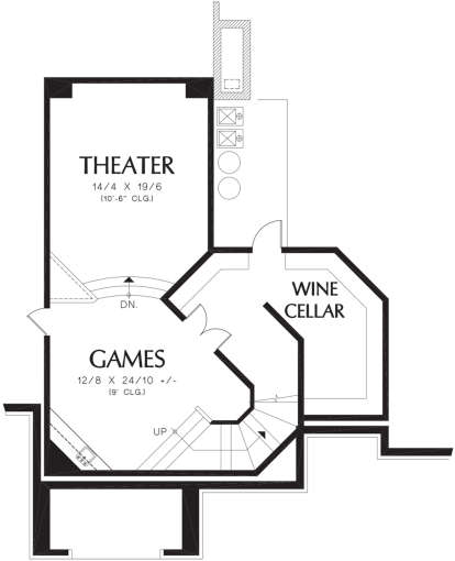 Optional Basement for House Plan #2559-00610