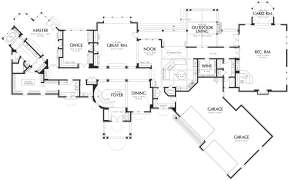Main Floor for House Plan #2559-00611