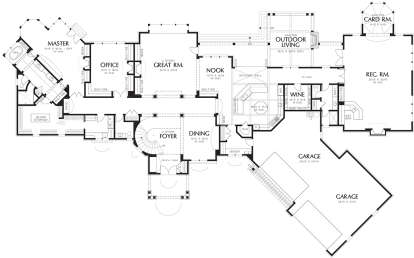 House Plan House Plan #12403 Drawing 1