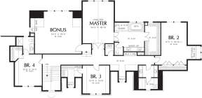 Second Floor for House Plan #2559-00612