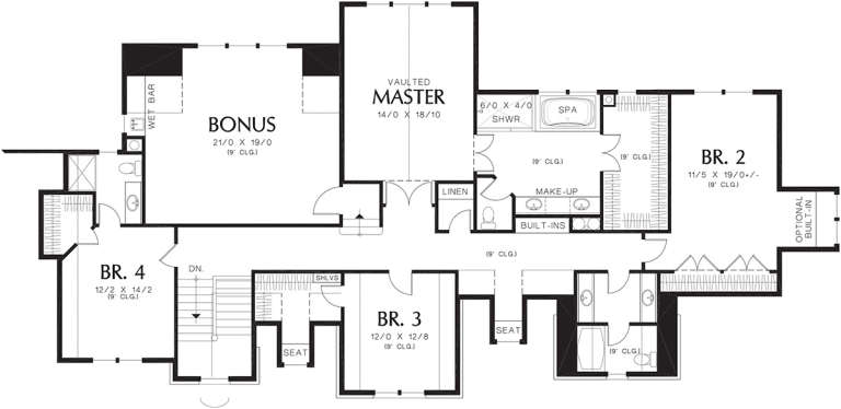 House Plan House Plan #12404 Drawing 2