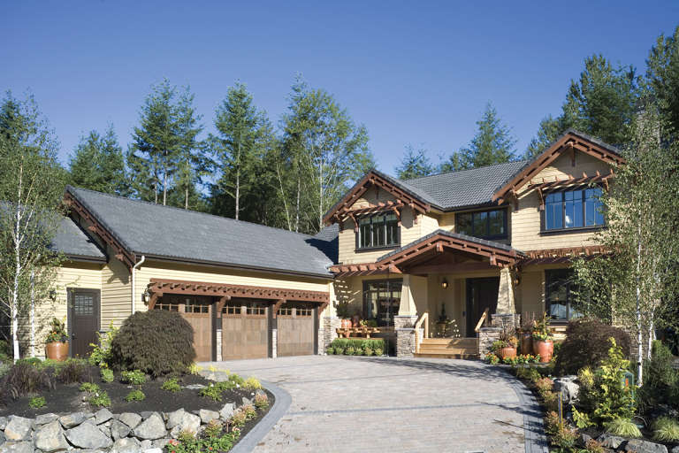 House Plan House Plan #12406 Front Elevation