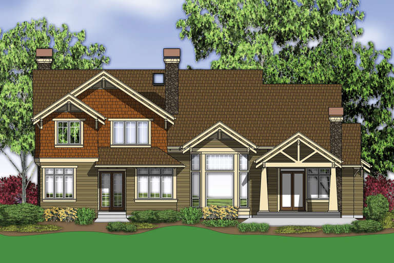 Traditional House Plan #2559-00614 Elevation Photo