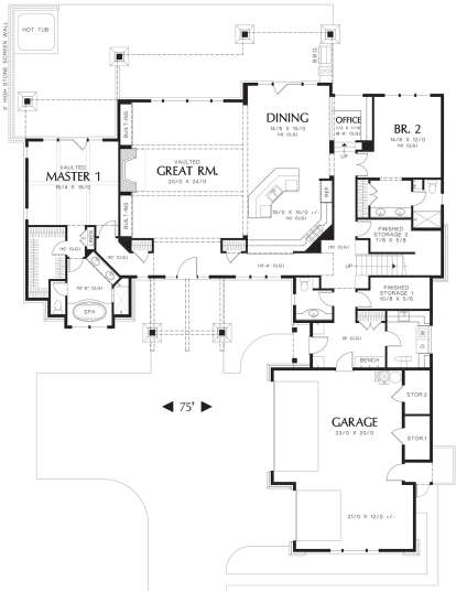 Main Floor for House Plan #2559-00617