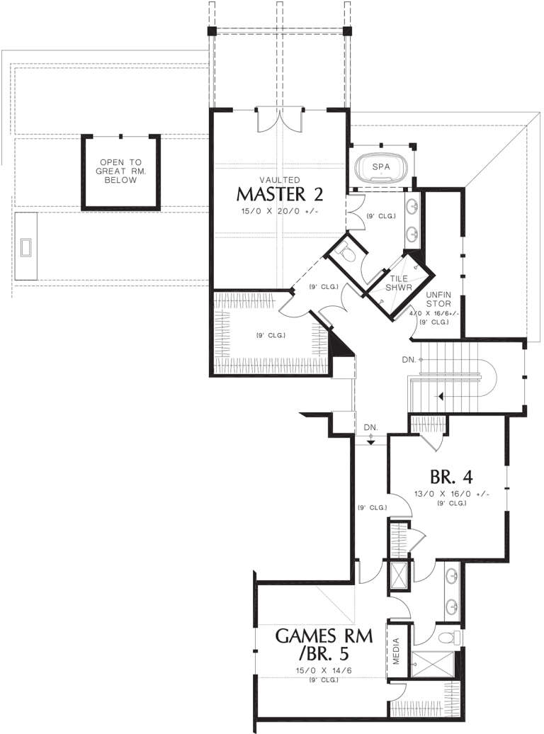House Plan House Plan #12409 Drawing 2