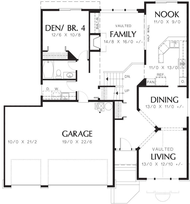 House Plan House Plan #12410 Drawing 1