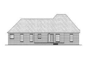 French Country House Plan #041-00015 Elevation Photo