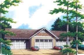 Craftsman House Plan #2559-00651 Elevation Photo