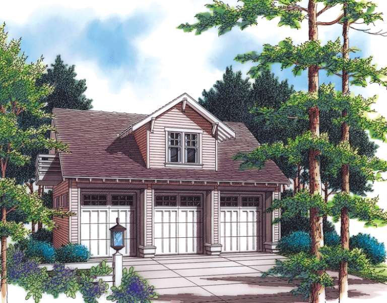 House Plan House Plan #12444 Front Elevation