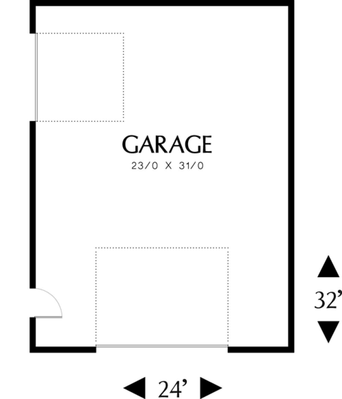 Floorplan 1 for House Plan #2559-00656
