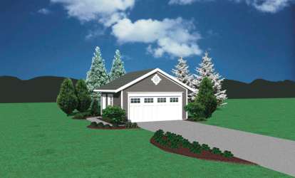 Cottage House Plan #2559-00657 Elevation Photo