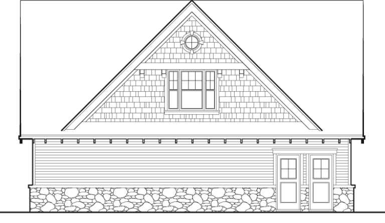 Craftsman House Plan #2559-00658 Elevation Photo