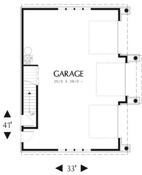 Floorplan 1 for House Plan #2559-00658