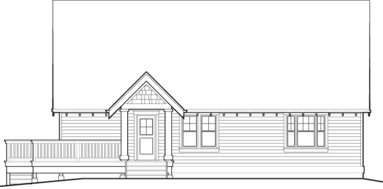 Craftsman House Plan #2559-00659 Elevation Photo