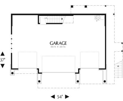 Floorplan 1 for House Plan #2559-00659