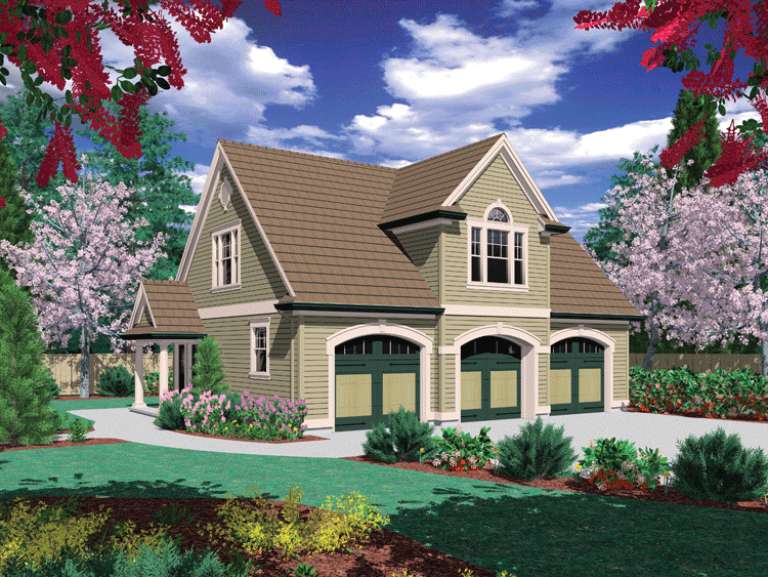 House Plan House Plan #12452 Front Elevation
