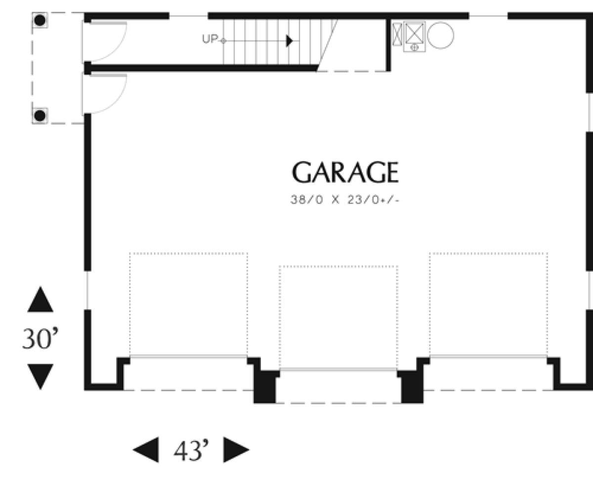 Floorplan 1 for House Plan #2559-00660