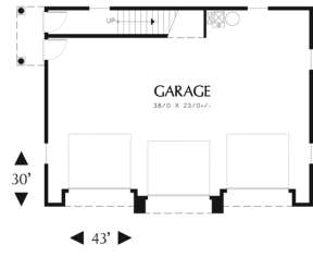 Floorplan 1 for House Plan #2559-00660