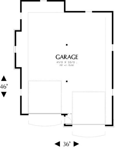 Floorplan 1 for House Plan #2559-00661