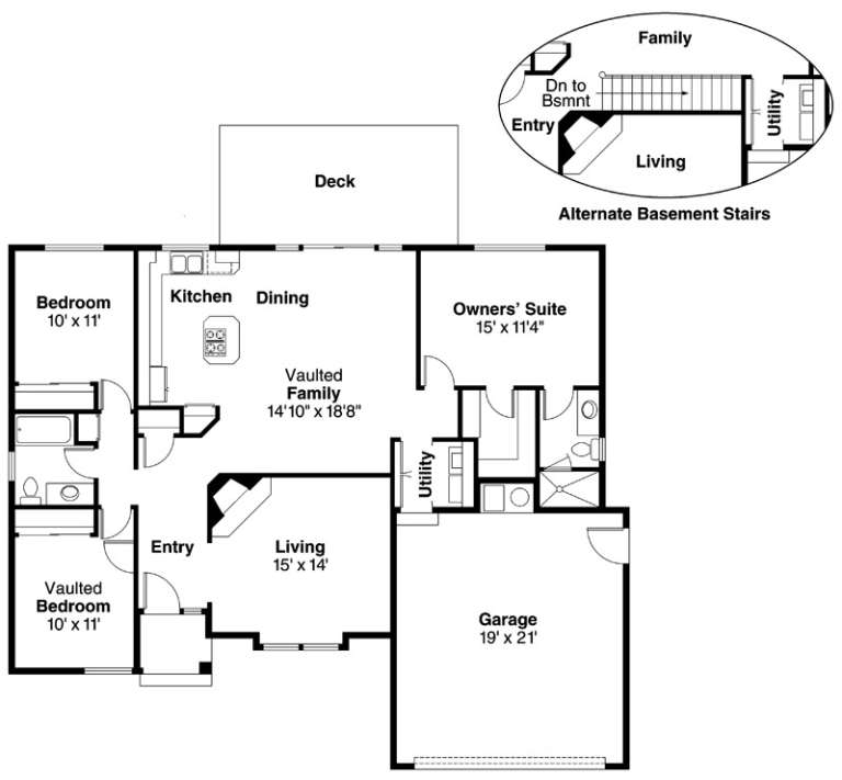 House Plan House Plan #12459 Drawing 1