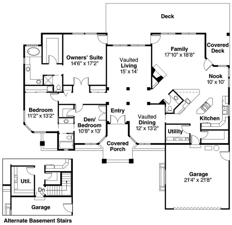 House Plan House Plan #12460 Drawing 1