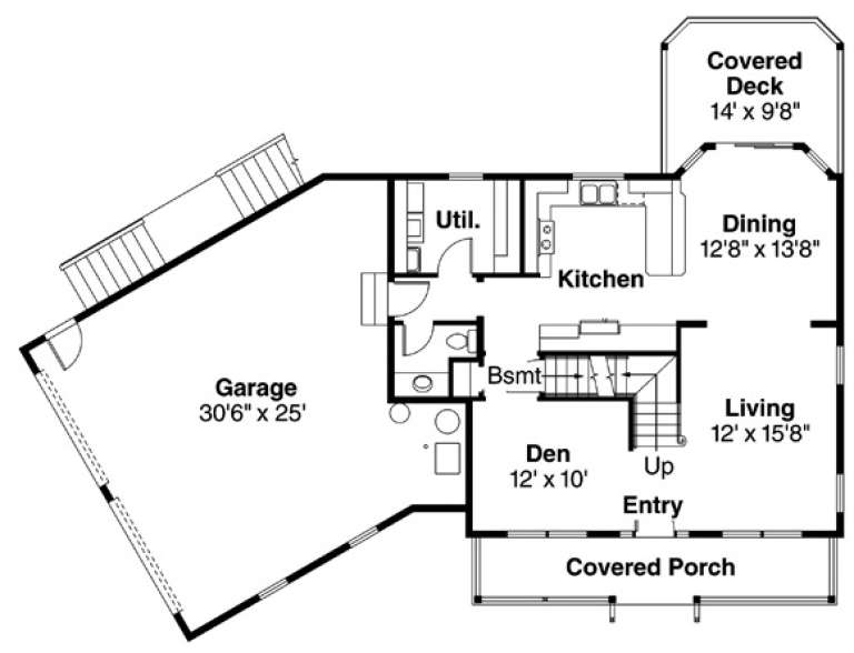 House Plan House Plan #12467 Drawing 1