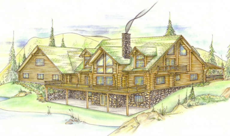 House Plan House Plan #1247 Front Elevation