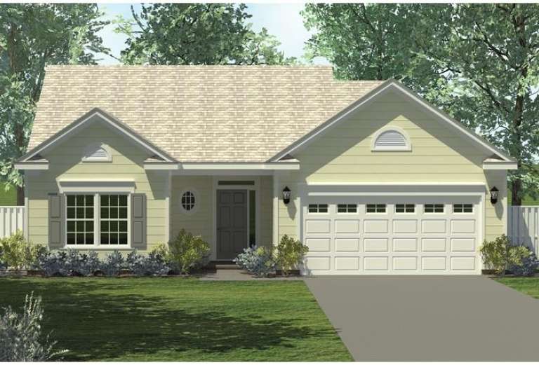 House Plan House Plan #12473 Front Rendering