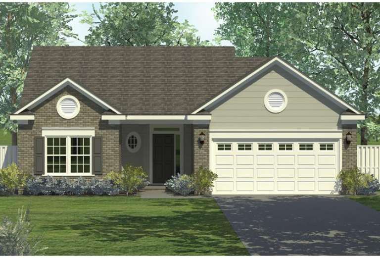 House Plan House Plan #12474 Front Elevation