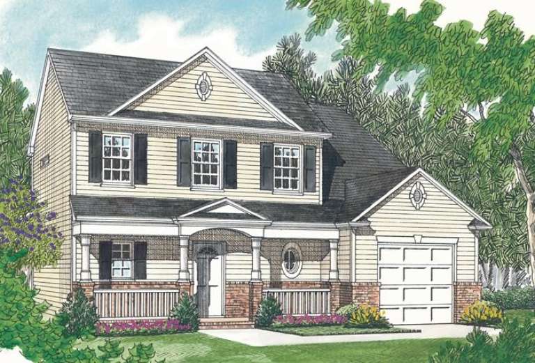 House Plan House Plan #12476 Front Elevation