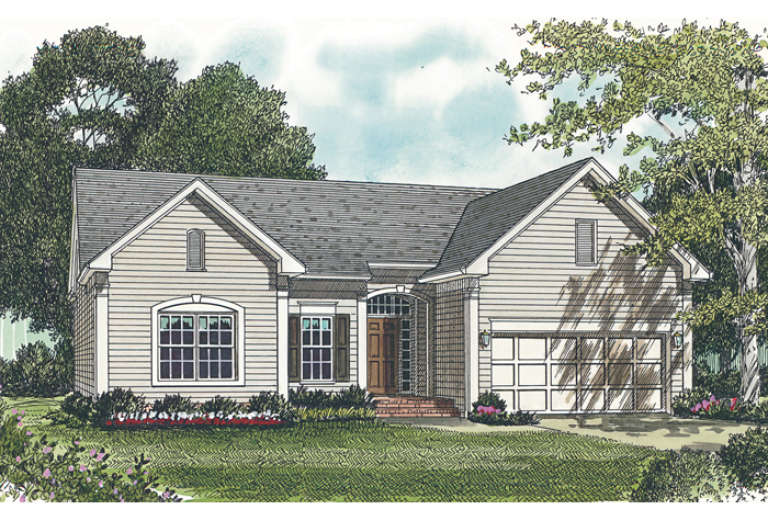 House Plan House Plan #12478 Front Elevation