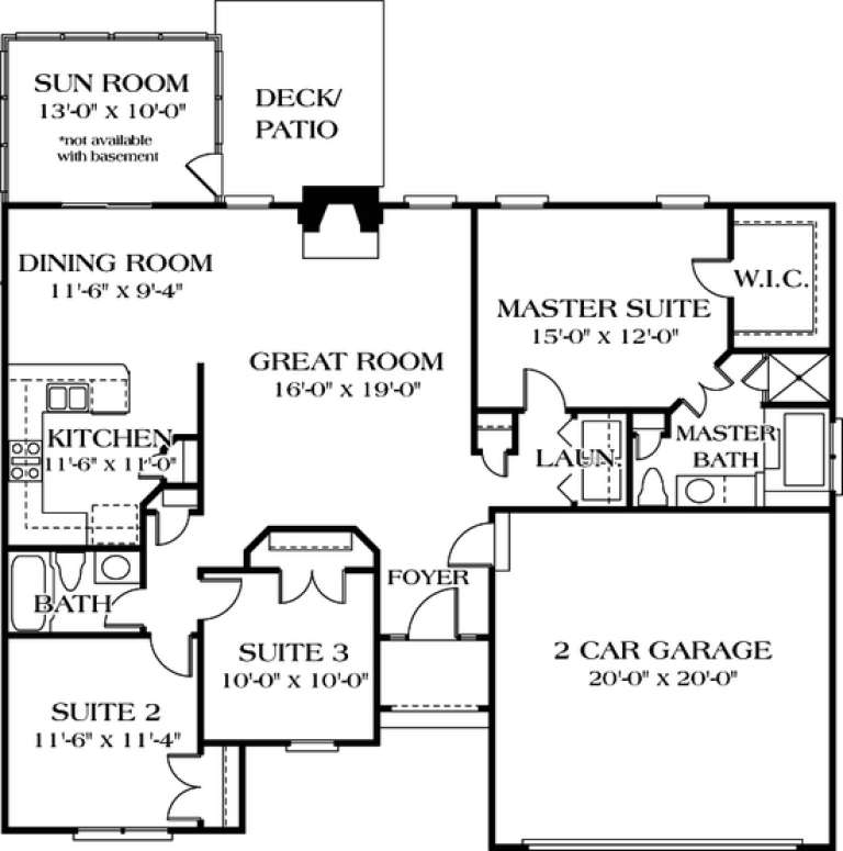House Plan House Plan #12478 Drawing 1