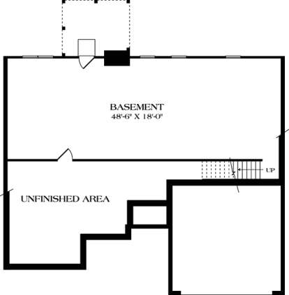 Floorplan 1 for House Plan #3323-00010