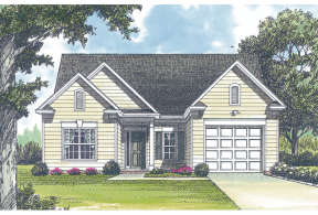 Ranch House Plan #3323-00012 Elevation Photo