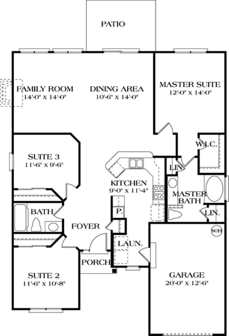 House Plan House Plan #12481 Drawing 1