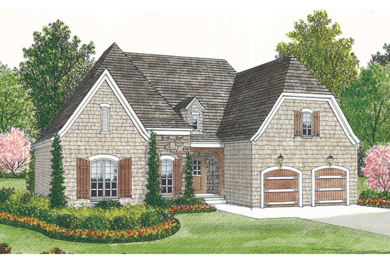 House Plan House Plan #12486 Front Elevation