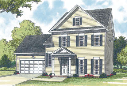 Traditional House Plan #3323-00030 Elevation Photo