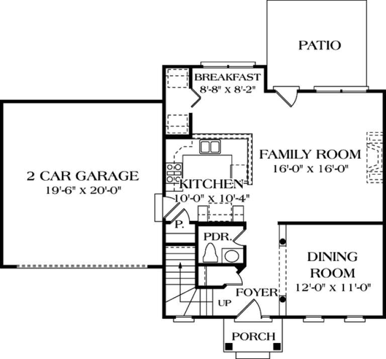 House Plan House Plan #12499 Drawing 1