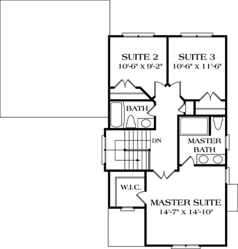House Plan House Plan #12502 Drawing 2