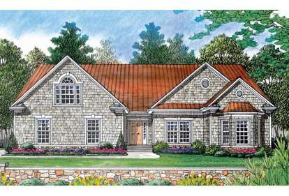 2 Bed, 2 Bath, 1571 Square Foot House Plan - #3323-00034