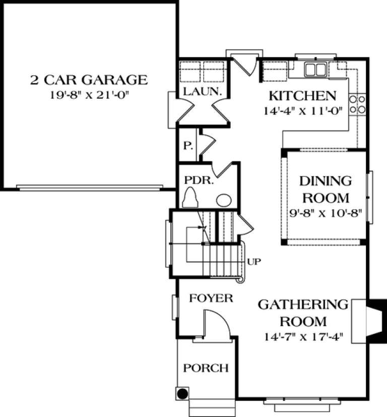 House Plan House Plan #12504 Drawing 1