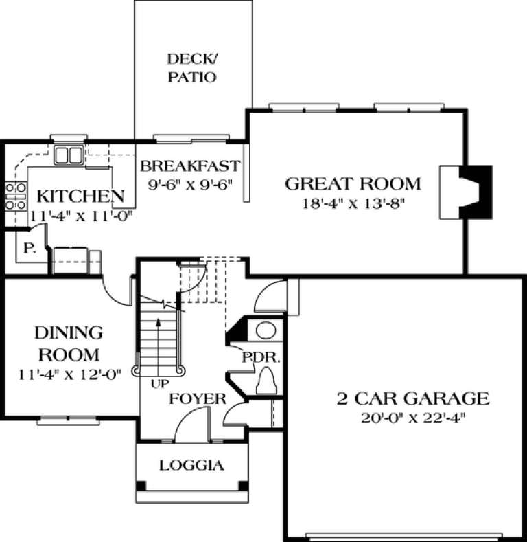 House Plan House Plan #12505 Drawing 1