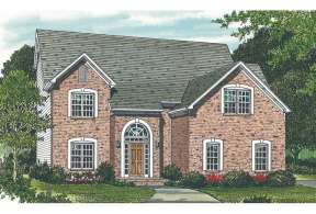 Traditional House Plan #3323-00037 Elevation Photo