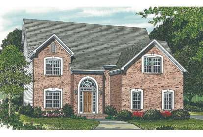 Traditional House Plan #3323-00037 Elevation Photo