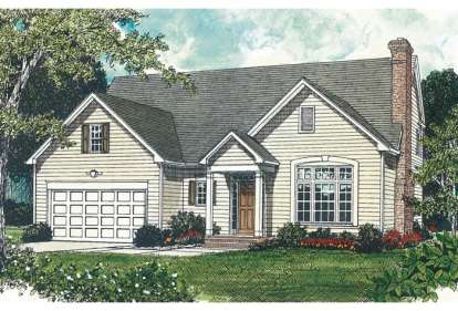 Traditional House Plan #3323-00039 Elevation Photo