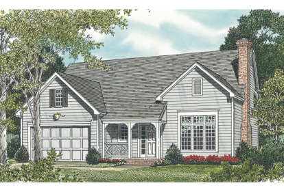 Cottage House Plan #3323-00040 Elevation Photo