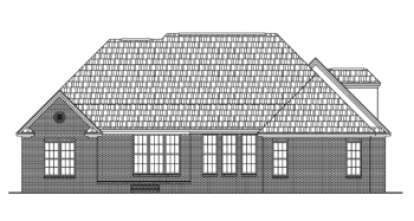 European House Plan #041-00018 Elevation Photo